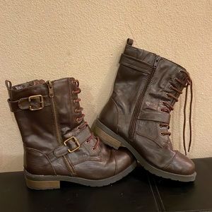 White Mountain Dark Brown Fido Boots